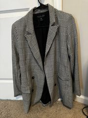 Checkered Blazer