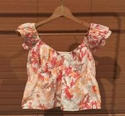 Abercrombie & Fitch Babydoll Crop Top