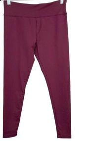 Danskin Maroon Burgundy Leggings Size Large 12/14