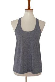 Outdoor Voices Womens Racerback Open Back Top Grey XS