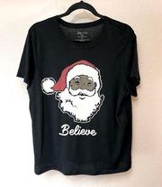 COPY Zoe + Liv Santa “Believe” T-shirt szXL