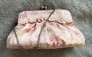 Vintage Pink Clutch Purse 