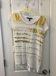 BCBG gold top size xxsmall 