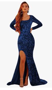 Women’s Long sleeve sequin dress