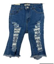 Denim Bermuda Shorts (S)