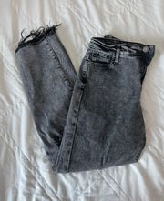 Tilly's black wash jeans