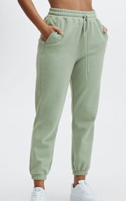 High Waisted Sage Green Go-To Jogger Athleisure Sweatpants