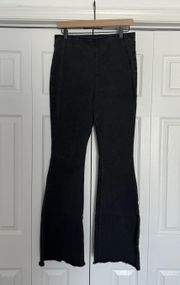 Black Bell Bottom Jeans