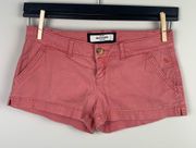 🌸 A&F Coral shorts, 16Y