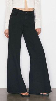 Wide Leg Black Jeans