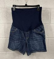 Liz Lange Maternity Denim Shorts Size S