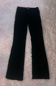 Black Flare Jeans