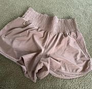 Dusty Pink YPB Unlined Shorts