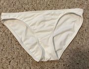 White Bathing Suit Bottoms