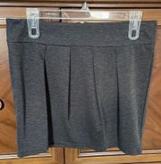 Charcoal Gray Skirt