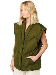 NWT! Blank NYC Matcha Latte Oversized Vest - Size XS