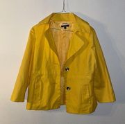 Yellow Rafaella Blazer Jacket