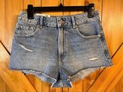 Garage  denim shorts size 3/26 cheeky festival, Jenny blue nwt (3196)￼