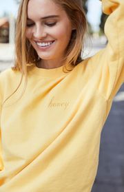 Brandy Melville Crewneck Honey