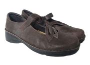 Naot Primrose Mary Jane Leather Shoes Size 39