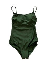 Green  Bathing Suit