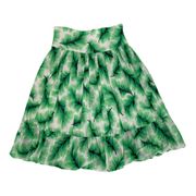 TROPICAL PRINT SKIRT.