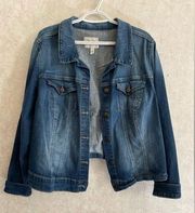 Jessica Simpson women's 2X denim jacket