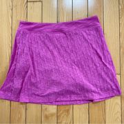 Title Nine Women’s Skort Athletic Golf Tennis Skirt Sz Large Pink Barbie