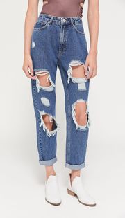 High Rise Mom Jeans