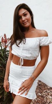 White 2 Piece- Meet Me in Tulum Set 