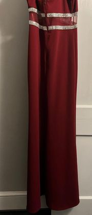 Burgundy Prom / Formal Dress