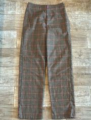 Brandy Melville John Galt plaid trousers