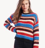 NWT Lost + Wander X Nordstrom Textured Striped Sweater XS/S