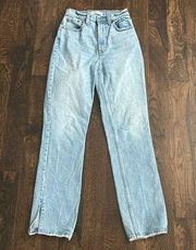 Abercrombie Curve Love 90’s Straight Ultra High Rise Jeans