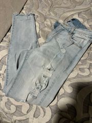 Distressed Jeans