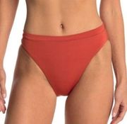 Becca by Rebecca Virtue Women's Banded High Waist Bikini Bottom Size Large NWT