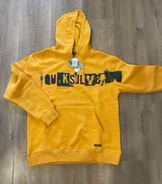 quiksilver hood hoodies yellow size S NWT