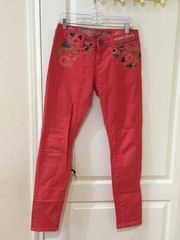 Desigual Embroidered jeans‎