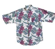 80s Vtg IMPACT summer tropical button down shirt