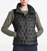 The North Face  500 fill holladown crop down puffer vest jacket black medium