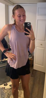 Purple Racerback Tank Top