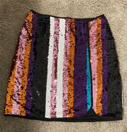 Jun And Ivy Sequin Skirt