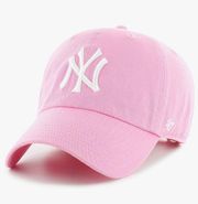 Pink Yankee Hat