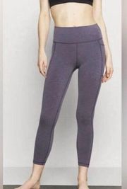 Sweaty Betty Super Sculpt Pocket Full Length Yoga Legging Gray Medium M