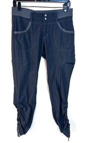 Kuhl Womens 4 Reg Durango Stretch Hiking Pants Cinch Ankles Drawstring