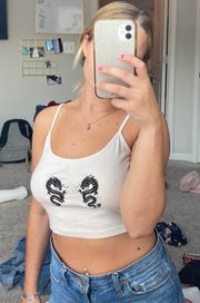 Urban Outfitters Cropped Tank Top