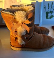 UGG Tan  Boots With Bows