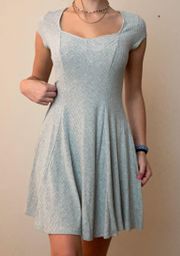 Grey Skater Dress