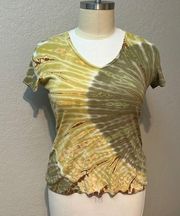 Tryst | Fall Yellows Tie Dye Tee