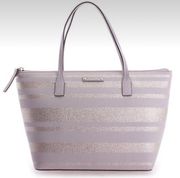 Kate Spade  Haven Lane Hani Glitter Striped Large Tote Handbag